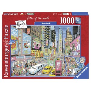 Ravensburger (19732) - "New York" - 1000 brikker puslespil