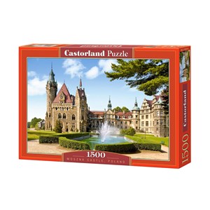 Castorland (C-150670) - "Moszna Castle, Poland" - 1500 brikker puslespil