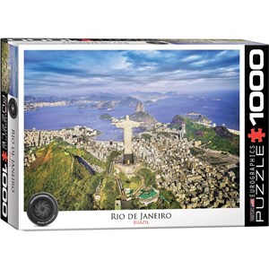 Eurographics (6000-0945) - "Rio de Janeiro" - 1000 brikker puslespil