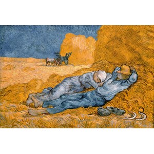 Grafika Kids (00003) - Vincent van Gogh: "La Sieste (d'après Millet), 1890" - 100 brikker puslespil