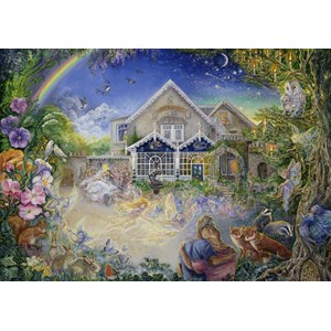 Grafika (T-00311) - Josephine Wall: "Enchanted Manor" - 1500 brikker puslespil