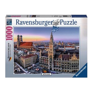 Ravensburger (19426) - "Munich" - 1000 brikker puslespil