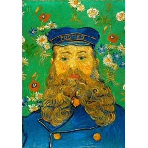 Grafika (00338) - Vincent van Gogh: "Portrait of Joseph Roulin, 1889" - 100 brikker puslespil