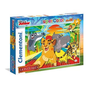 Clementoni (24056) - "The Lion Guard" - 24 brikker puslespil
