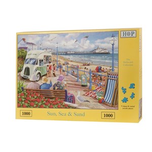 The House of Puzzles (3299) - "Sun, Sea & Sand" - 1000 brikker puslespil