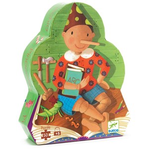 Djeco (07251) - "Pinocchio" - 54 brikker puslespil