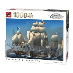 King International (05397) - "The Battle of Trafalgar" - 1000 brikker puslespil