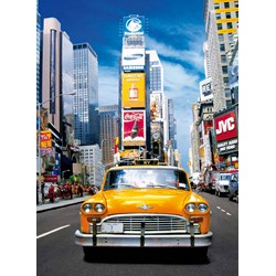 Clementoni (30338) - "Taxi in Times Square" - 500 brikker puslespil