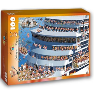 Grafika Kids (00821) - François Ruyer: "Cruise" - 100 brikker puslespil