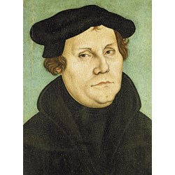 Ravensburger (13954) - "Portræt af Martin Luther" - 300 brikker puslespil