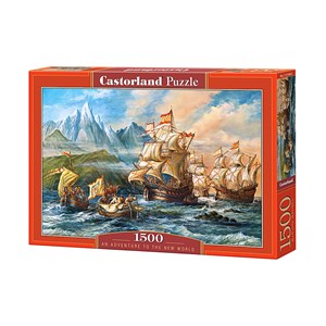 Castorland (C-151349) - "An Adventure to the New World" - 1500 brikker puslespil