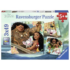 Ravensburger (08004) - "Vaianas voyage" - 49 brikker puslespil