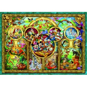 Ravensburger (15266) - "Disney's Magical World" - 1000 brikker puslespil