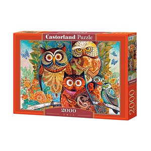 Castorland (C-200535) - David Galchutt: "Owls" - 2000 brikker puslespil
