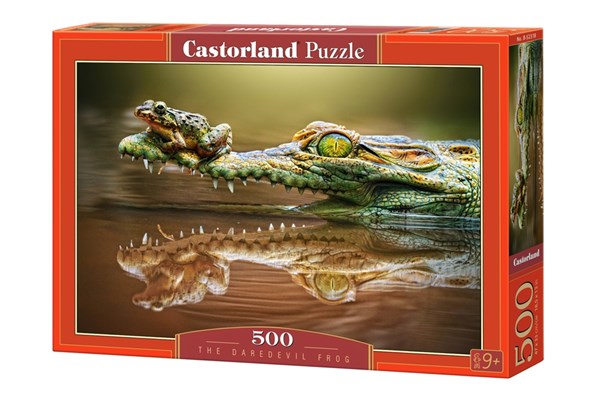 Castorland (B-52318) - "The Daredevil Frog" - 500 brikker puslespil