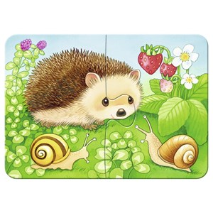 Ravensburger (06952) - "Sweet Gardeners" - 2 4 6 8 brikker puslespil