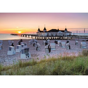 Ravensburger (19112) - "Ostseebad Ahlbeck, Usedom" - 1000 brikker puslespil