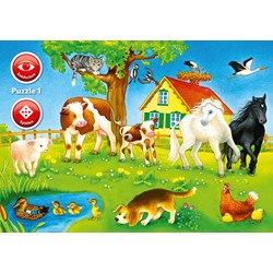 Ravensburger (07501) - "Animals of the World" - 35 brikker puslespil