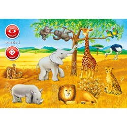 Ravensburger (07501) - "Animals of the World" - 35 brikker puslespil