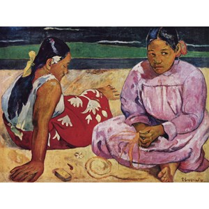 D-Toys (72818-1) - Paul Gauguin: "Tahitian Women on the Beach" - 1000 brikker puslespil