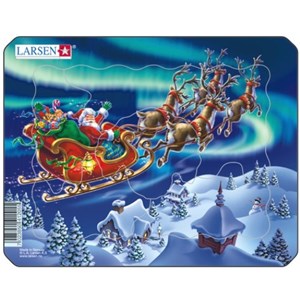 Larsen (Z5) - "Santa" - 6 brikker puslespil