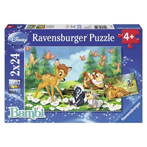 Ravensburger (08852) - "Bambi" - 24 brikker puslespil