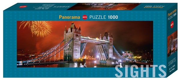 Heye (29806) - Stefanie Steinmayer: "Tower Bridge" - 1000 brikker puslespil