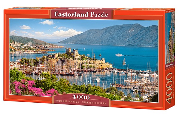 Castorland (C-400157) - "Bodrum Marina, Turkish Riviera" - 4000 brikker puslespil