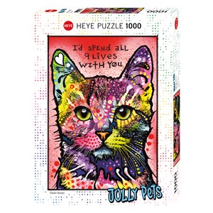 Heye (29731) - "9 Lives" - 1000 brikker puslespil