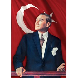 KS Games (11170) - "Bayrak Ve Atatürk" - 100 brikker puslespil