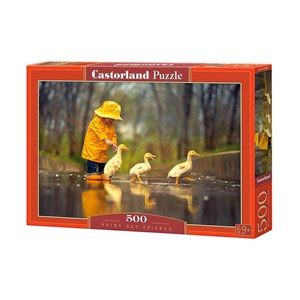 Castorland (B-52264) - "Rainy Day Friends" - 500 brikker puslespil