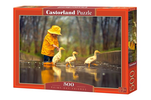 Castorland (B-52264) - "Rainy Day Friends" - 500 brikker puslespil