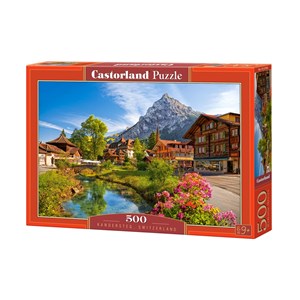 Castorland (B-52363) - "Kandersteg, Switzerland" - 500 brikker puslespil