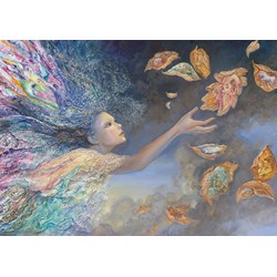 Grafika (T-00342) - Josephine Wall: "Catching Wishes" - 1000 brikker puslespil