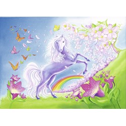 Ravensburger (09193) - "Rainbow Horses" - 24 brikker puslespil