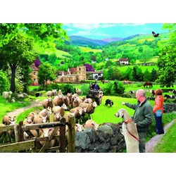 Ravensburger (14688) - "A Good Team" - 500 brikker puslespil