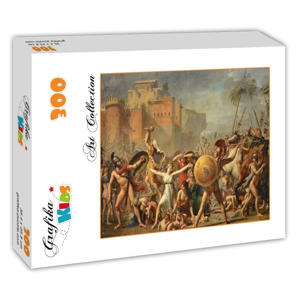 Grafika Kids (00354) - Jacques-Louis David: "The Intervention of the Sabine Women, 1799" - 300 brikker puslespil