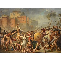 Grafika Kids (00354) - Jacques-Louis David: "The Intervention of the Sabine Women, 1799" - 300 brikker puslespil