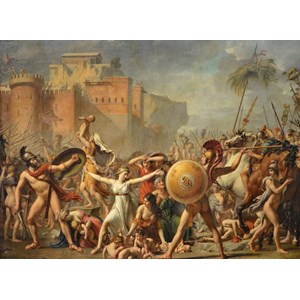 Grafika Kids (00354) - Jacques-Louis David: "The Intervention of the Sabine Women, 1799" - 300 brikker puslespil