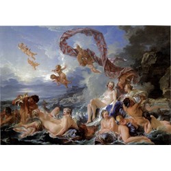 Grafika (00192) - François Boucher: "Le Triomphe de Vénus, 1740" - 1000 brikker puslespil