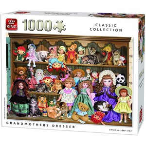King International (05365) - "Grandmothers Dresser" - 1000 brikker puslespil