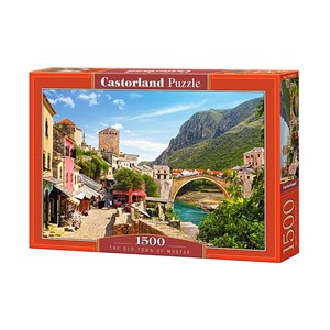 Castorland (C-151387) - "The Old Town of Mostar" - 1500 brikker puslespil