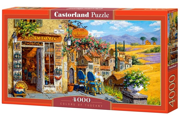 Castorland (C-400171) - "Colors of Tuscany" - 4000 brikker puslespil