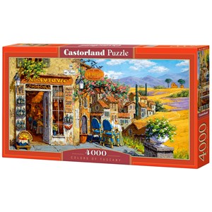 Castorland (C-400171) - "Colors of Tuscany" - 4000 brikker puslespil