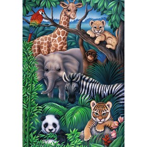 Ravensburger (08601) - "Animal Kingdom" - 35 brikker puslespil