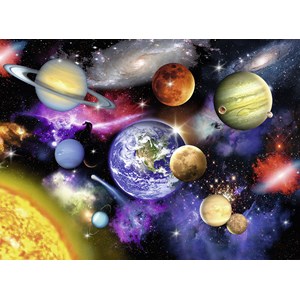 Ravensburger (13226) - Howard Robinson: "Solar System" - 300 brikker puslespil