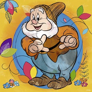 Ravensburger (15242) - "Happy" - 500 brikker puslespil