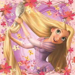 Ravensburger (09298) - "Princesse Rapunzel and Flynn Rider" - 49 brikker puslespil