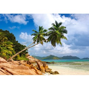 Castorland (C-103713) - "Secret Beach, Seychelles" - 1000 brikker puslespil