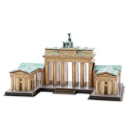 Cubic Fun (MC207h) - "Brandenburg Gate, Berlin" - 150 brikker puslespil